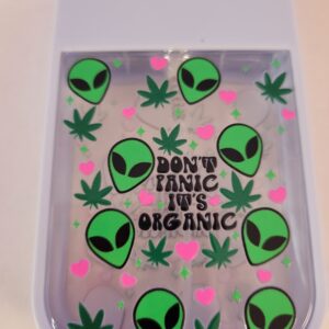 Purple Spray Bottle with Alien