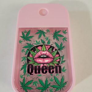 Pink Spray Bottle with Queen