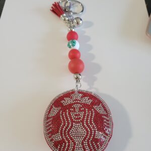 Bling Red SB Keychain
