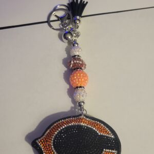 Bling Chi Bears Beaded Keychain